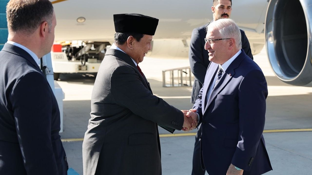 Endonezya Cumhurbaşkanı Subianto, Türkiye'ye Resmi Ziyarette Bulundu