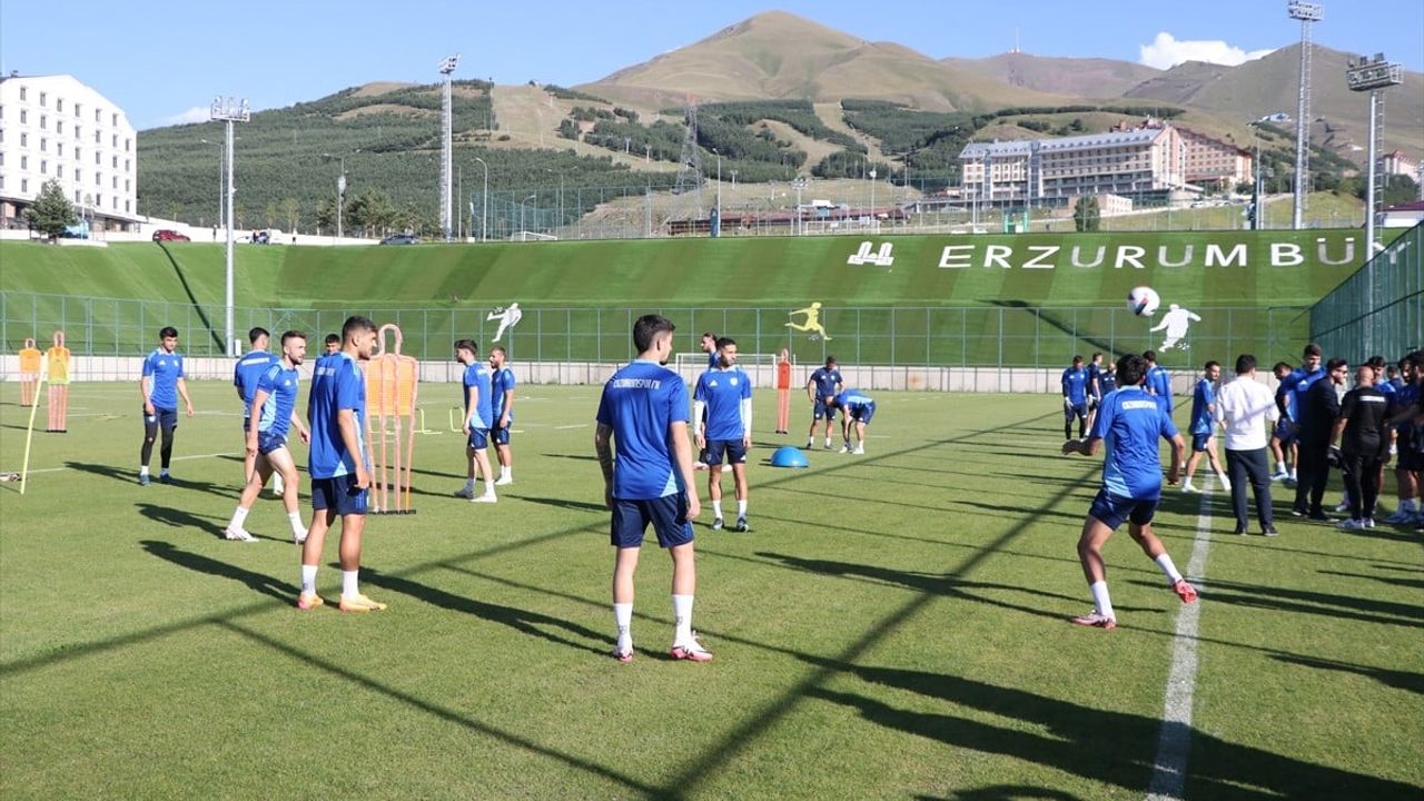 Erzurumspor FK Sezon Hazırlıklarına Devam Ediyor