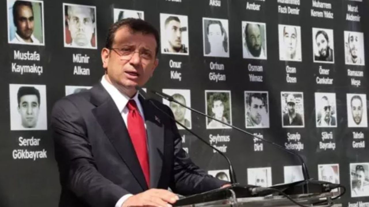 İmamoğlu 15 Temmuz Şehitler Panosu önünde konuştu: "Darbecilere zemin hazırlayanlar hesap vermedi!"