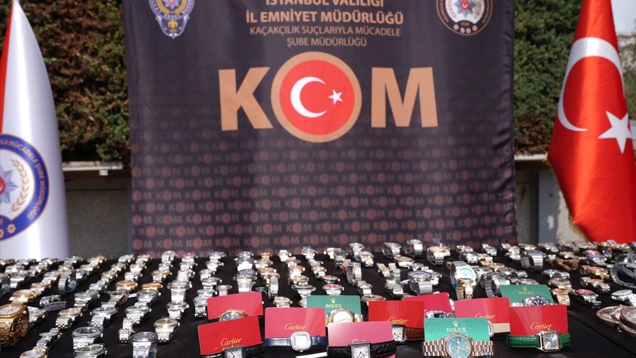İstanbul'da 10 Binden Fazla Kaçak Ürün Ele Geçirildi