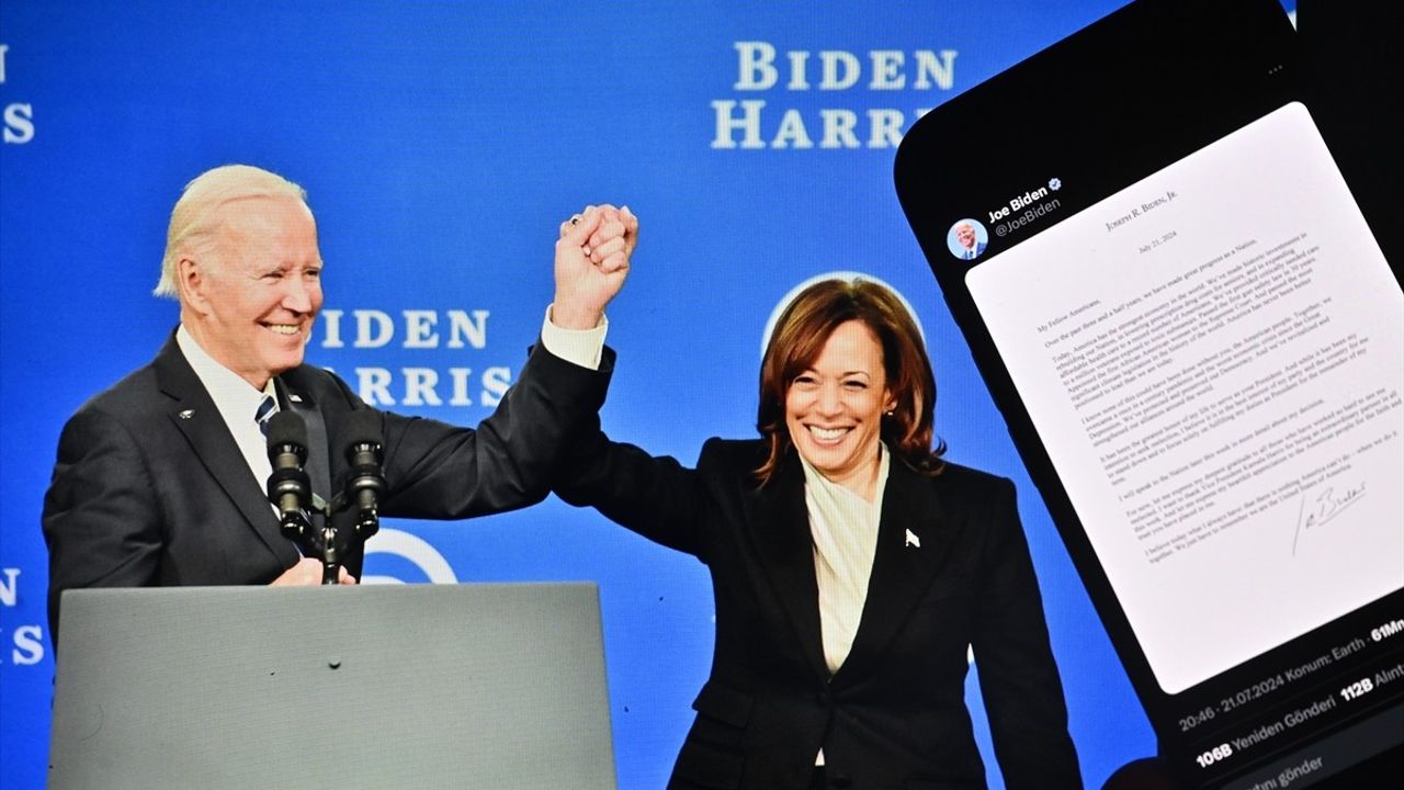 Joe Biden, 2024 Seçimlerine Katılmaktan Vazgeçti