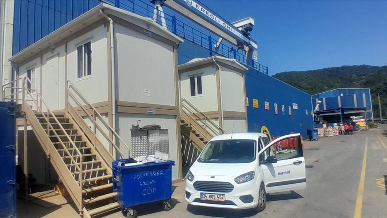 Karmod, Ereğli Tersanesi Konteyner Ofis Projesini Başarıyla Tamamladı