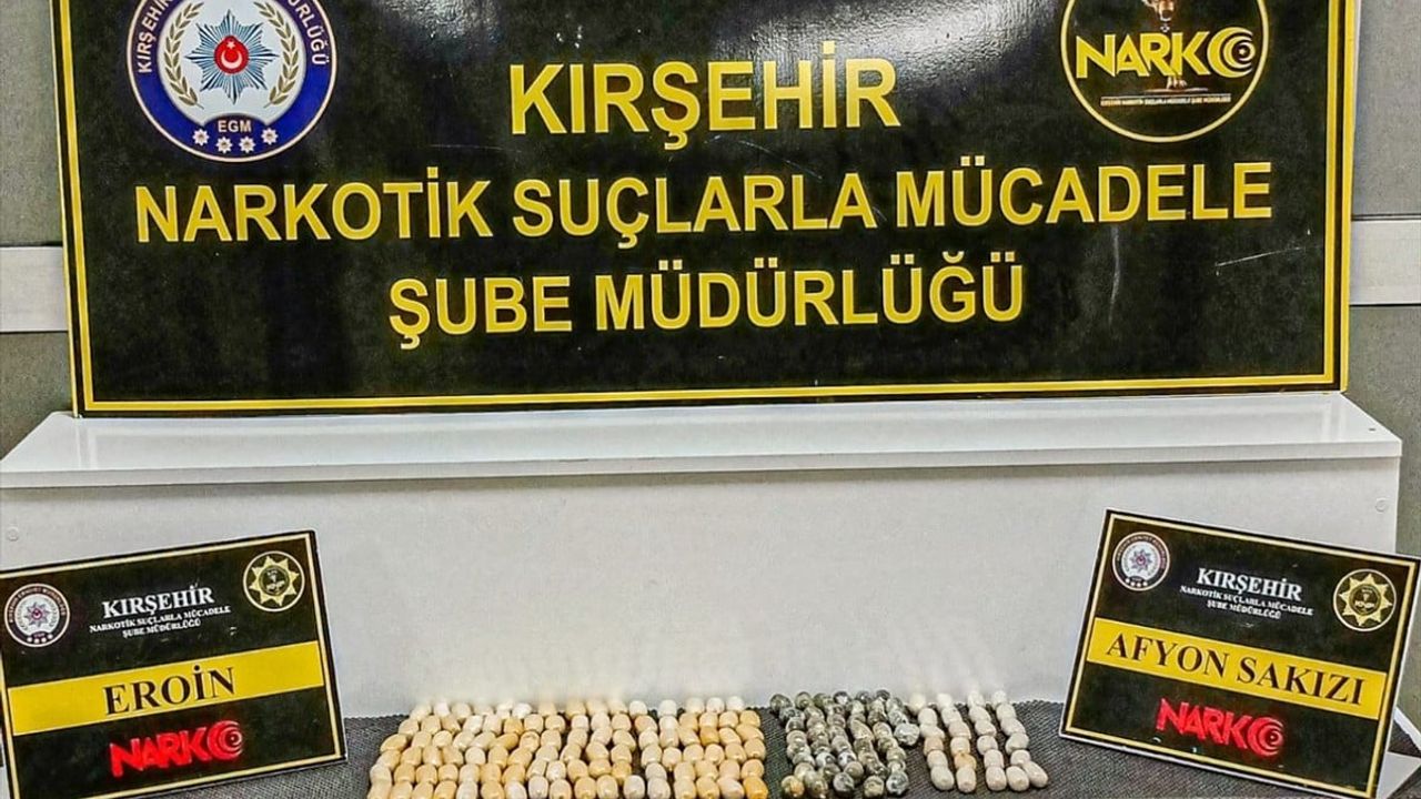 Kırşehir'de Uyuşturucu Kuryeliği: 2 İran Uyruklu Tutuklandı