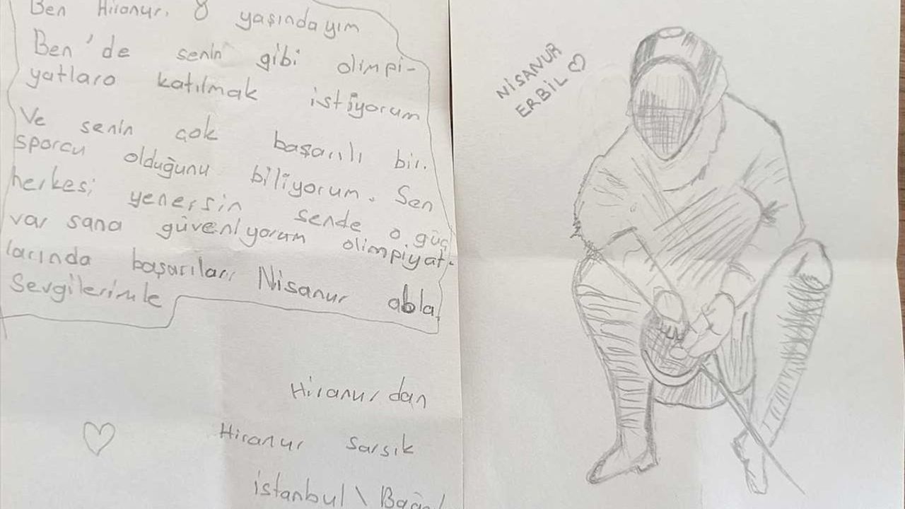 Minik Sporculardan Paris 2024 İçin Duygu Dolu Mektuplar