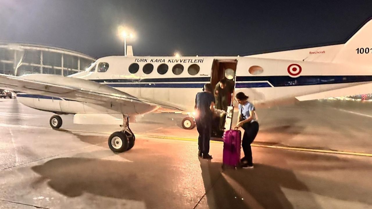 MSB açıkladı: Türk Kara Kuvvetleri uçağı organ nakli için havalandı! 