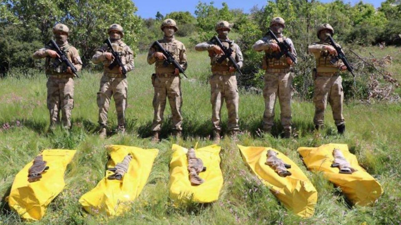 MSB Irak’ın kuzeyinde 11 PKK teröristini etkisiz hale getirdi 