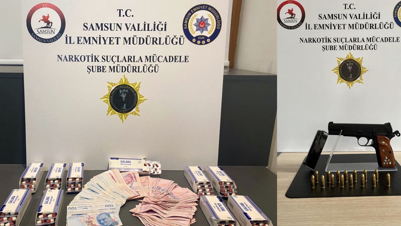 Samsun’da uyuşturucu operasyonu: 19 şüpheli gözaltına alındı 