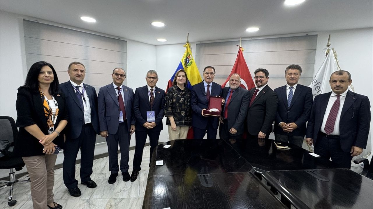 Türk Heyetinin Venezuela Ziyareti ve İşbirliği Mutabakatı