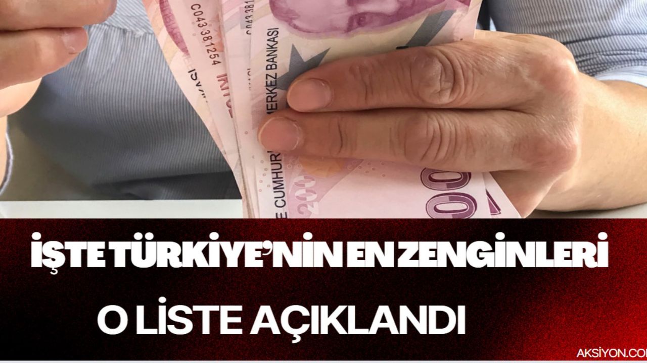 Zürih’e göre zenginlik ülkesi Türkiye.. İşte ülkenin zenginlik EN’leri: Paranın kime aktığı raporlandı 