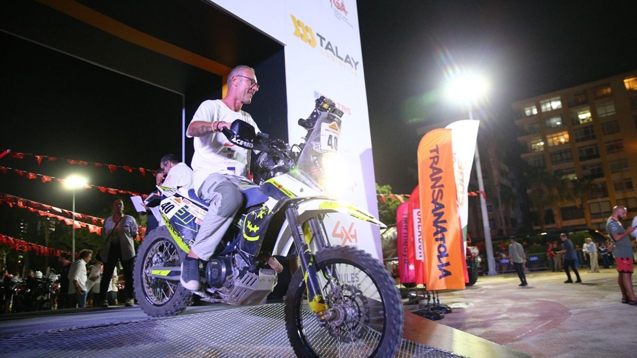 14. TransAnatolia Ralli Raid Yarışı Mersin'de Start Aldı