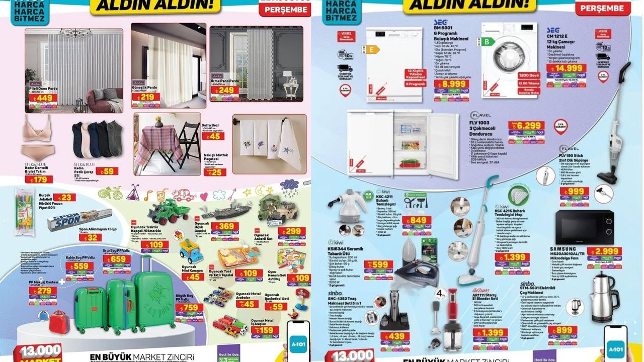 A101 22-28 Ağustos 2024 Kataloğu Yayınlandı! Cazip Fırsatlar Sizi Bekliyor: İşte İndirime Giren Ürünler
