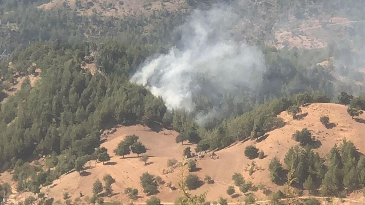 Adana'daki Orman Yangınına Müdahale Eden Helikopter Suya Düştü