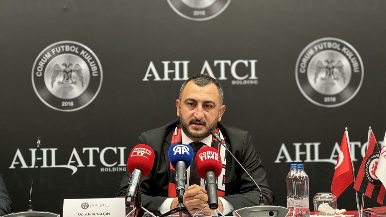 Ahlatcı Çorum FK, Ahlatcı Holding ile İsim Sponsorluk Anlaşması İmzaladı