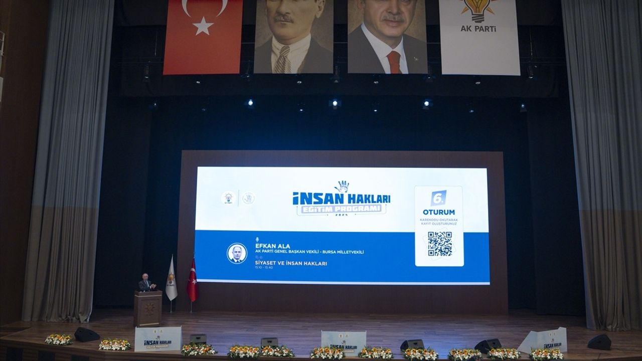 AK Parti Genel Başkanvekili Efkan Ala: Gazze'de Soykırım Var