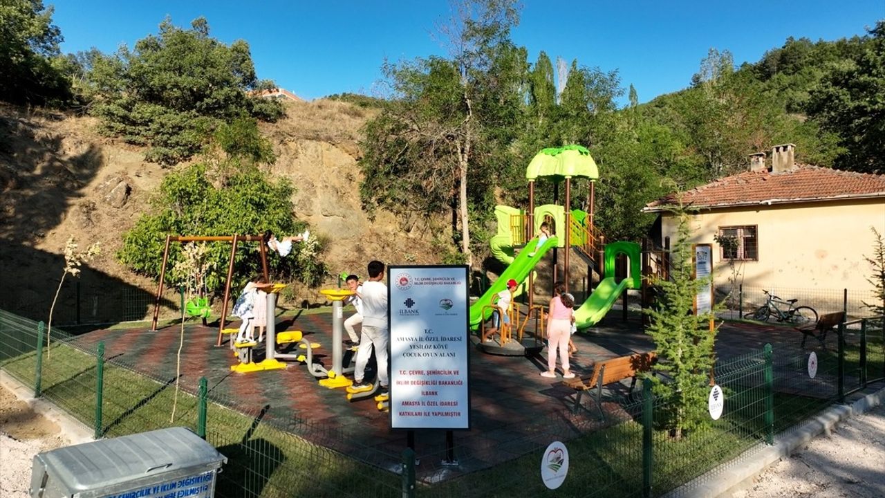 Amasya'da Çocukların Park Hayali Gerçekleşti