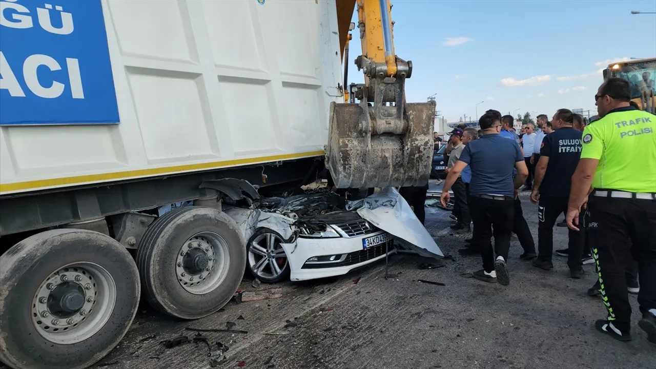 Amasya'da Trafik Kazası: 1 Ölü, 3 Yaralı