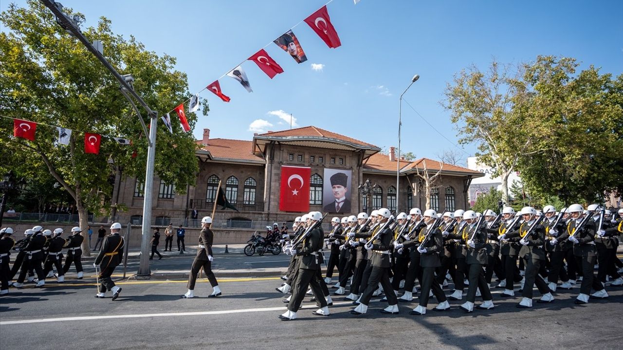 Ankara'da 30 Ağustos Zafer Bayramı Resmi Geçit Töreni