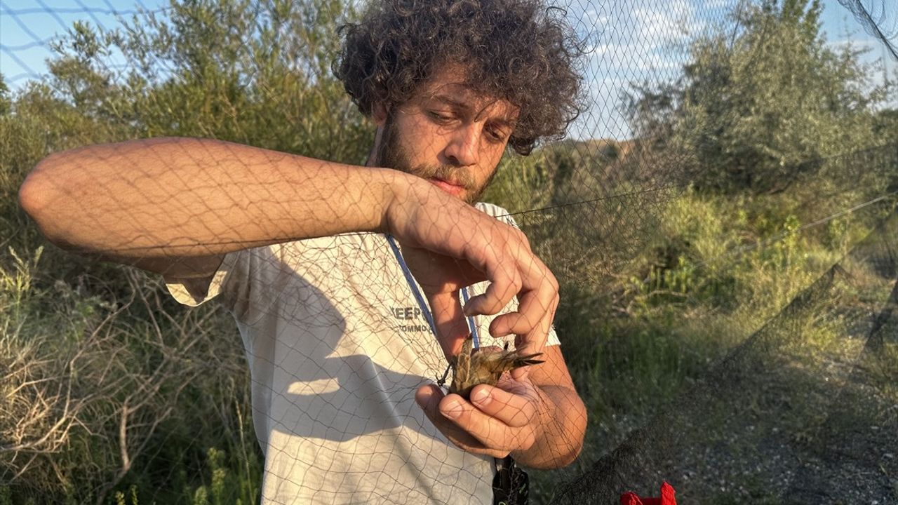 Aras Kuş Cenneti'nde 1100 Kuşa Halkalama Çalışması