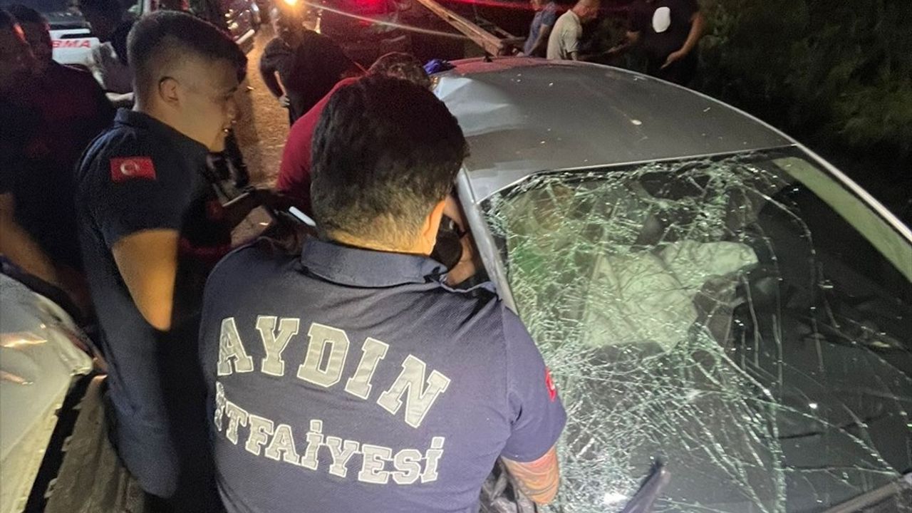 Aydın'daki Trafik Kazasında 4 Yaralı