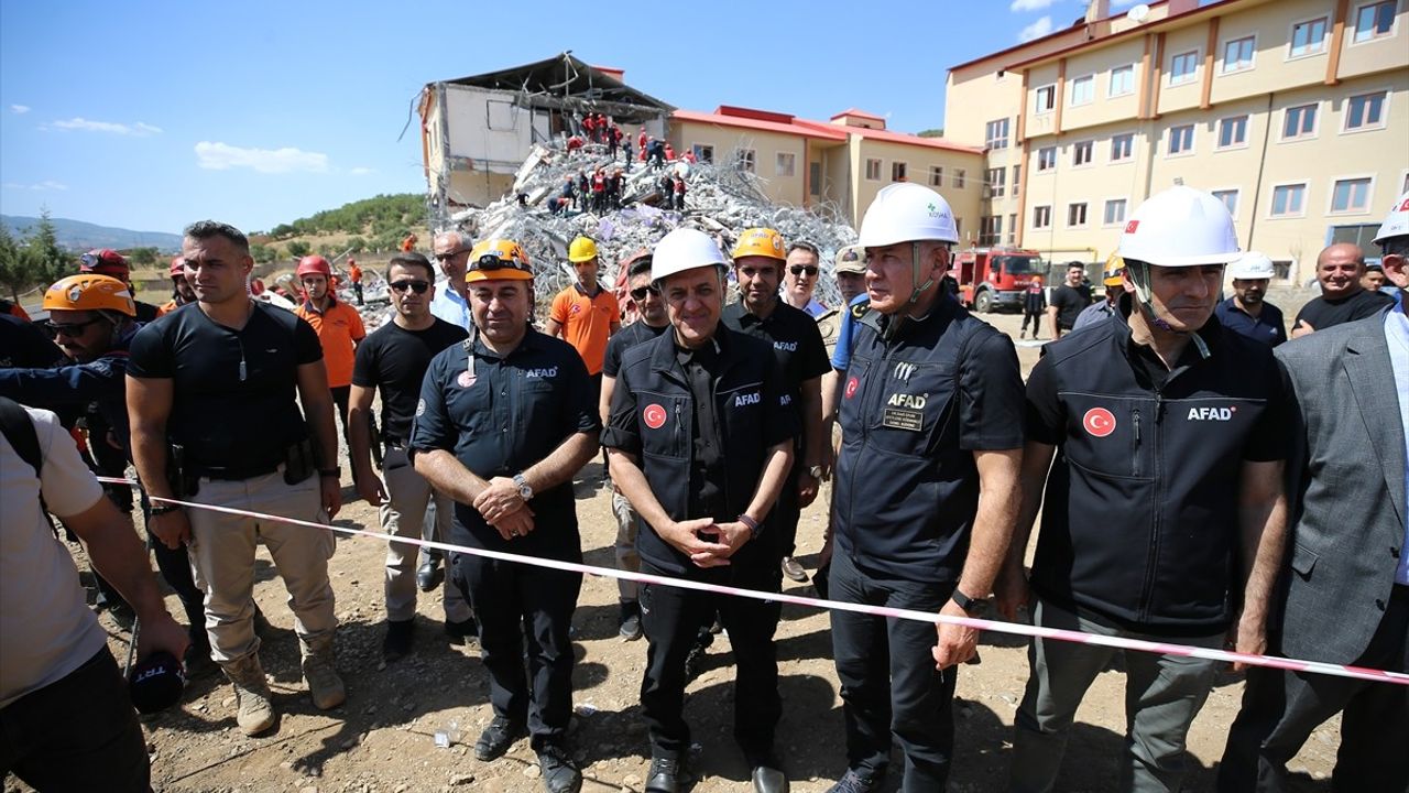 Bingöl'de Deprem Saha Tatbikatı Gerçekleştirildi