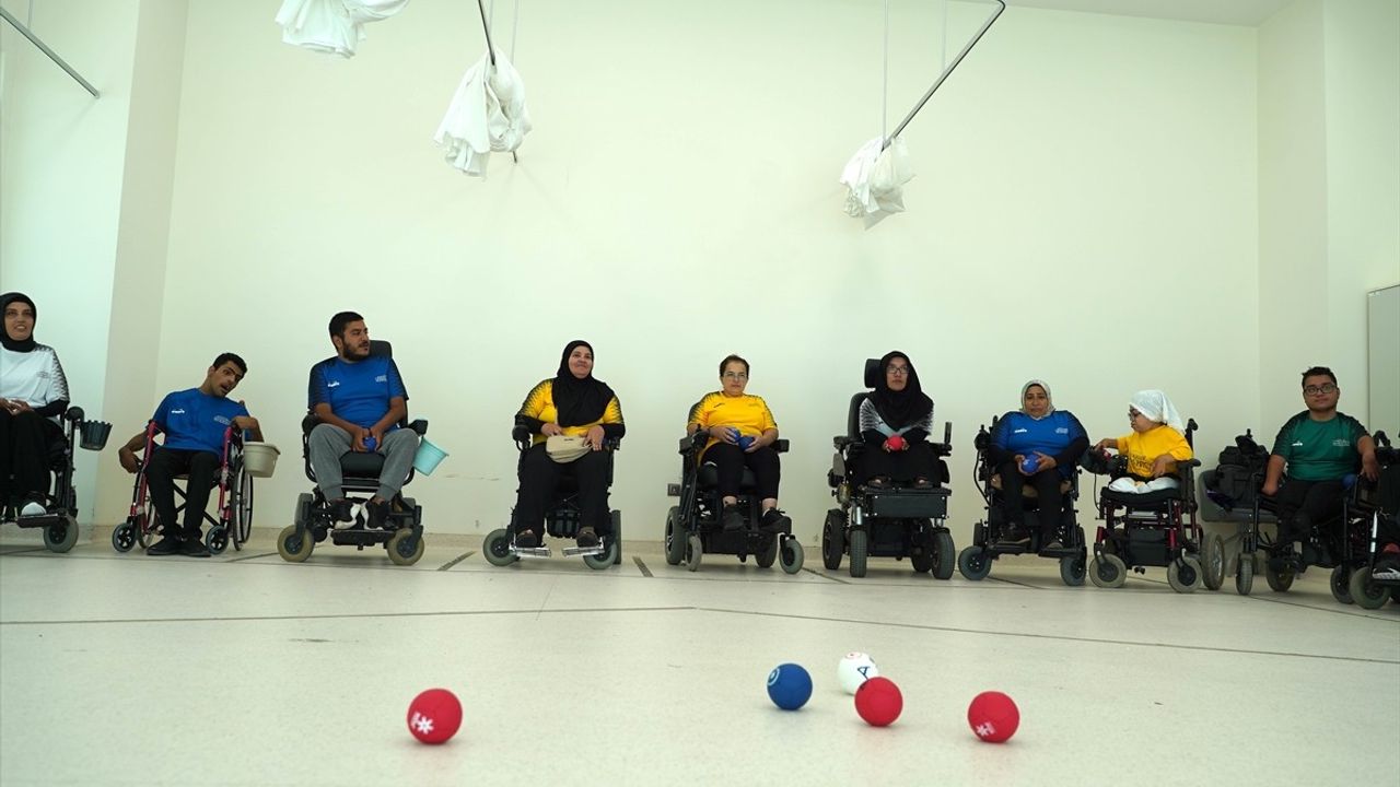 Boccia İle Hayata Adapte Olan Kas Hastası Sporcular Gaziantep'ten