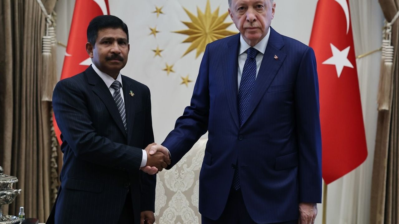 Büyükelçiler Cumhurbaşkanı Erdoğan ile Görüştü