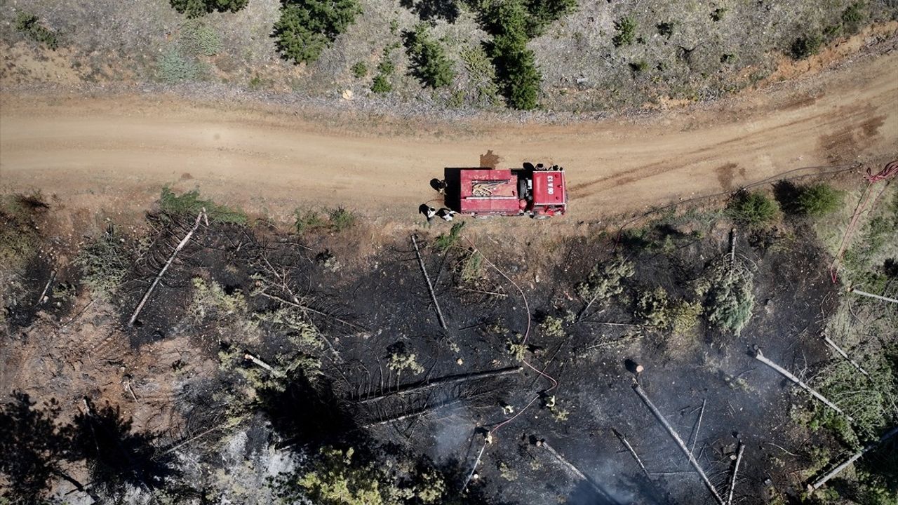 Çankırı’da Orman Yangını Kontrol Altına Alındı