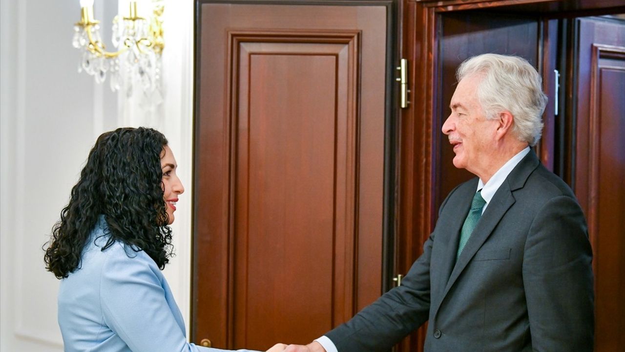 CIA Direktörü Burns, Kosova'da Önemli Temaslarda Bulundu