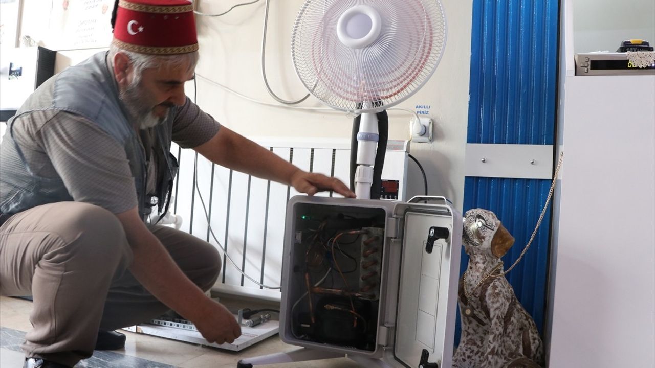 Dadaş Mucit, Vantilatörü Taşınabilir Klimaya Dönüştürdü