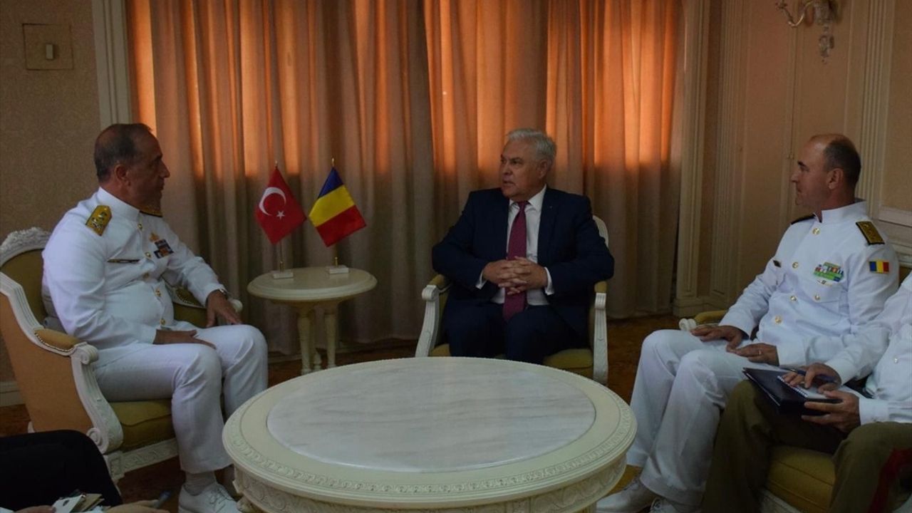 Deniz Kuvvetleri Komutanı Tatlıoğlu, Romanya Deniz Kuvvetleri Günü'nü Kutladı