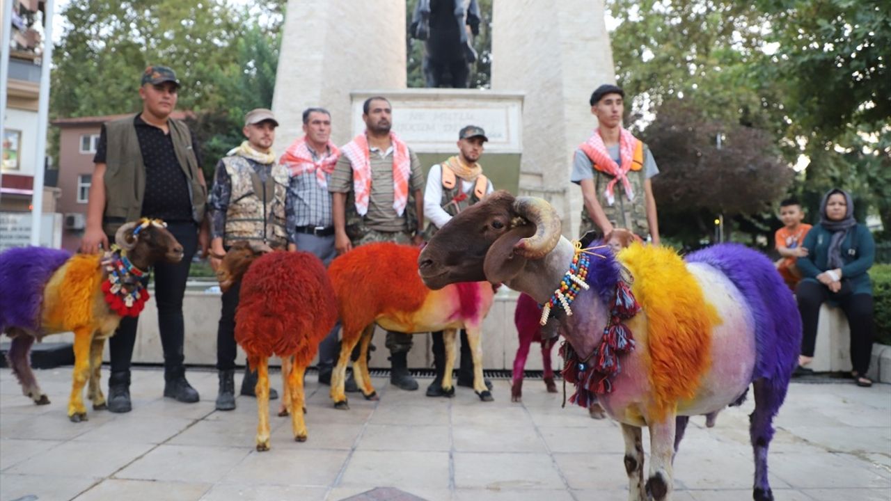 Denizli'de Geleneksel 'Sudan Koyun Geçirme' Etkinliği Kortej Yürüyüşü ile Başladı
