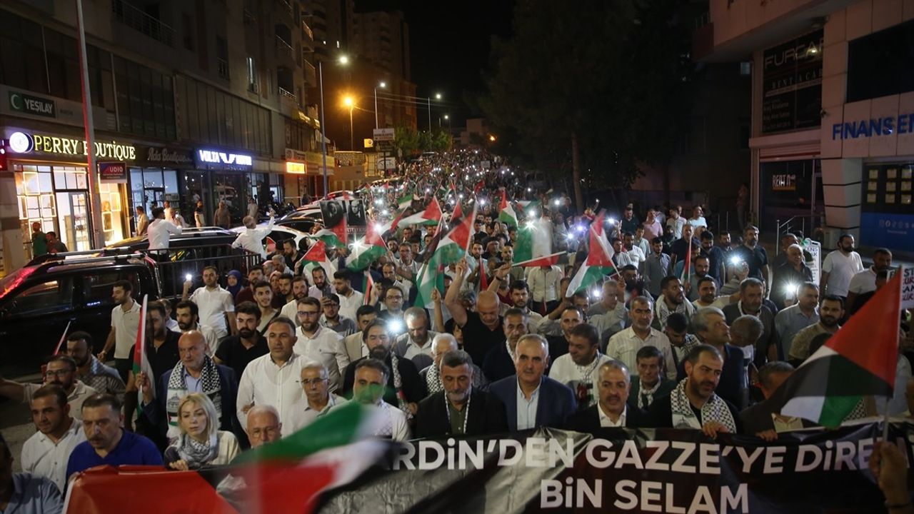 Diyarbakır ve Mardin'de Heniyye'ye Yönelik Suikast Protestosu