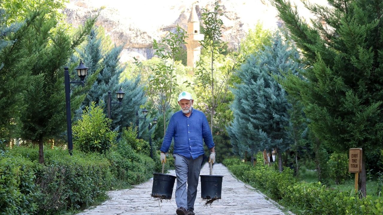 Doğanın Koruyucusu: 66 Yaşındaki Emekli Esnaf Fidan Dikiyor