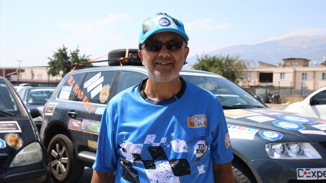 Doğu-Batı Dostluk ve İpek Yolu Rallisi Kahramanmaraş'ta Mola Verdi