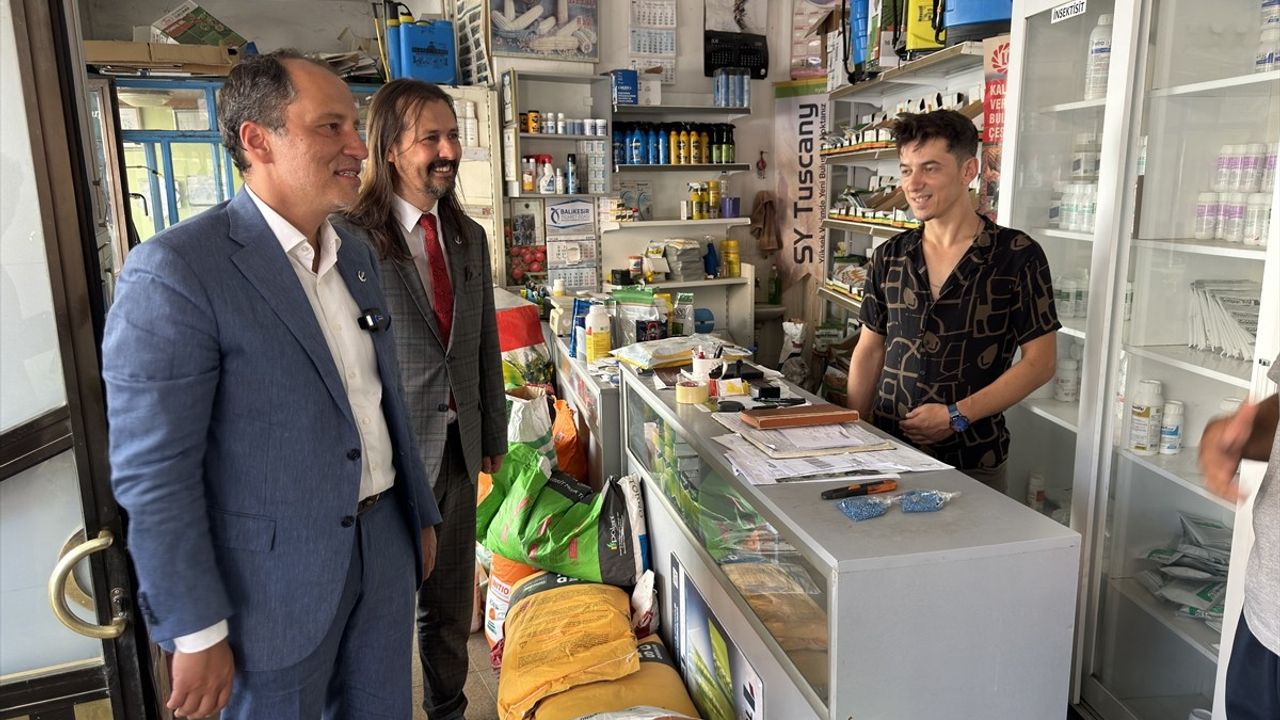 Fatih Erbakan, Balıkesir'de Ekonomi Vurgusu Yaptı