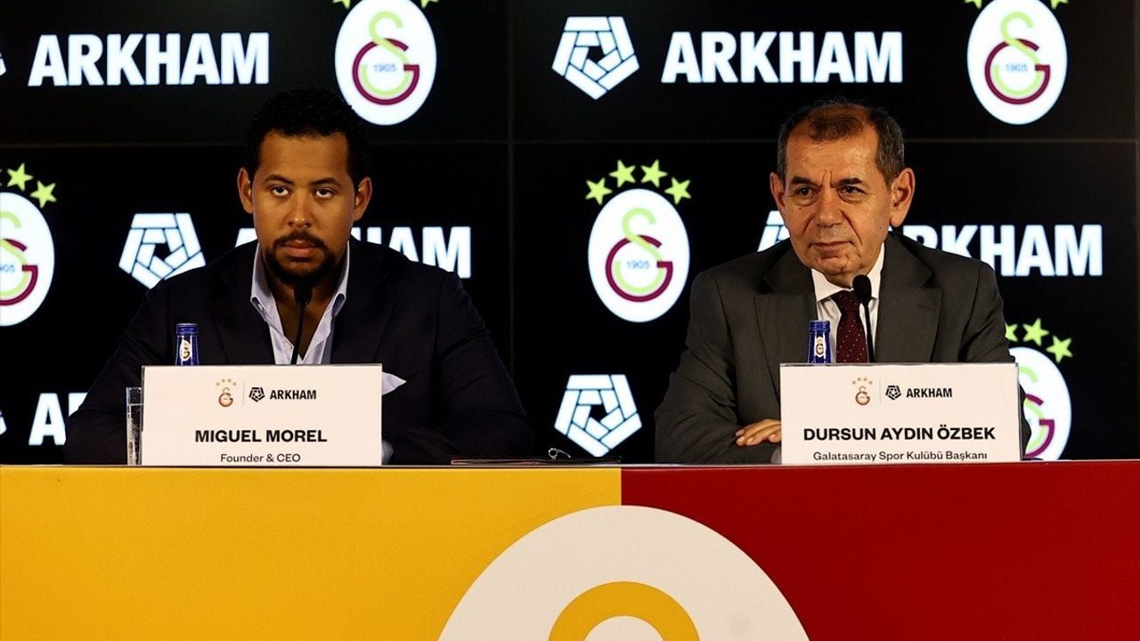 Galatasaray, Arkham Intelligence ile Sponsorluk Anlaşması İmzaladı