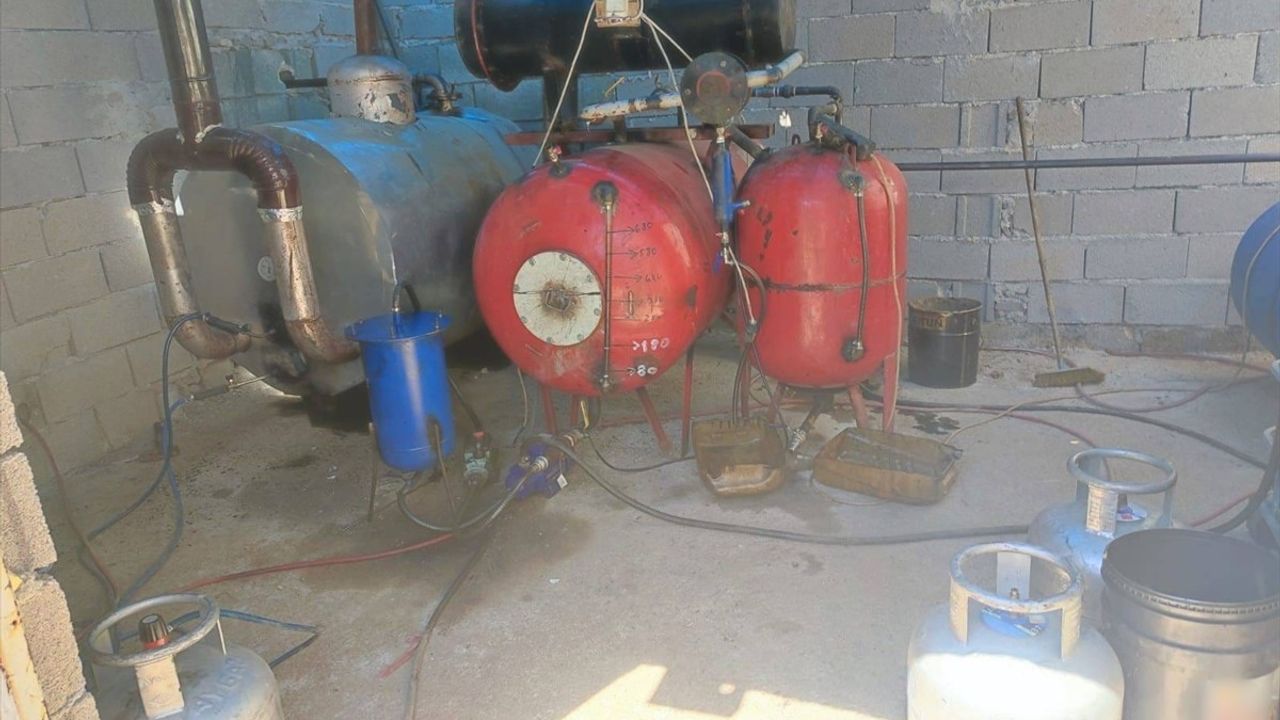 Gaziantep'te Kaçak Akaryakıt Ticareti Operasyonu