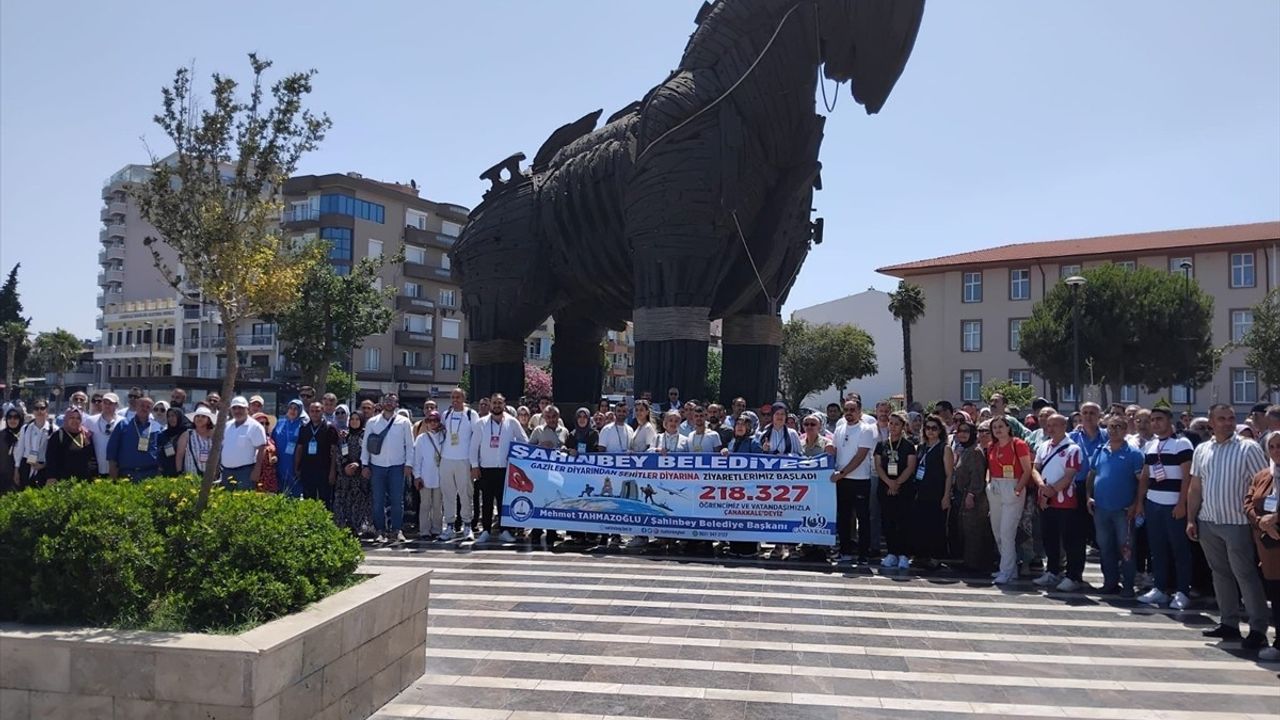 Gaziantep'ten Çanakkale'ye Giden 200 Bin Ziyaretçi