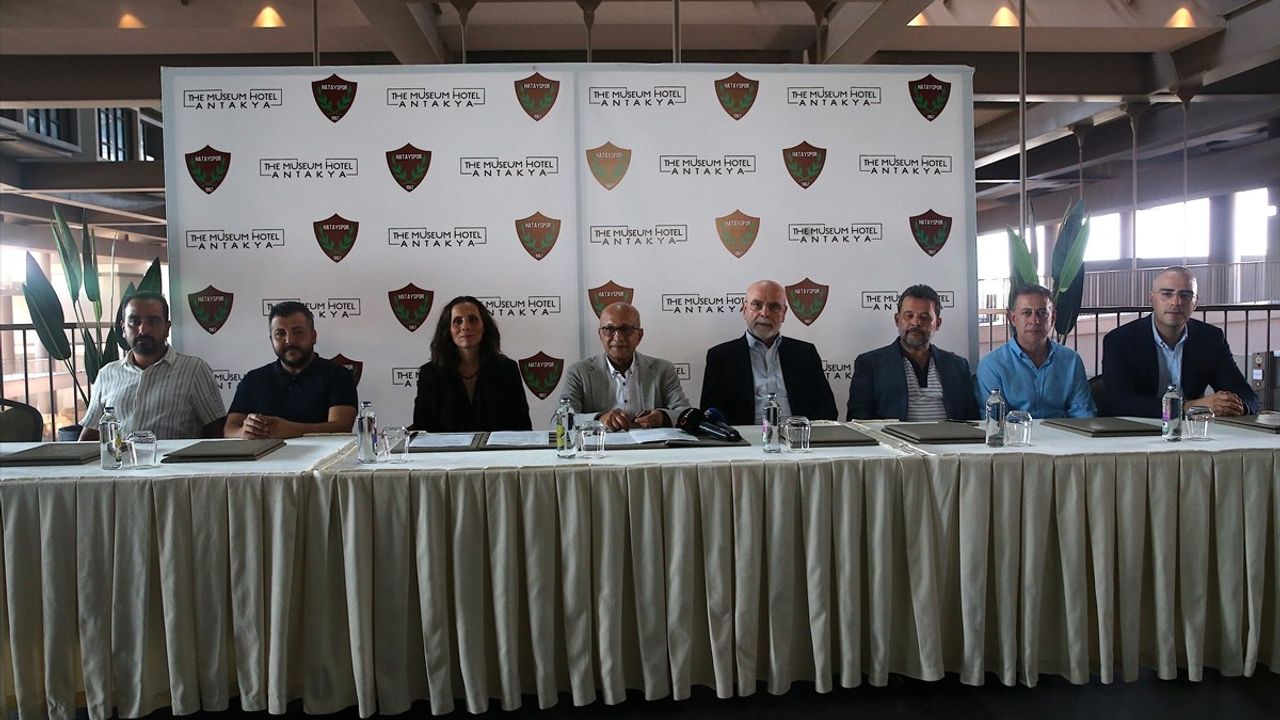 Hatayspor Forma Sırt Sponsoru "The Museum Hotel Antakya" Oldu