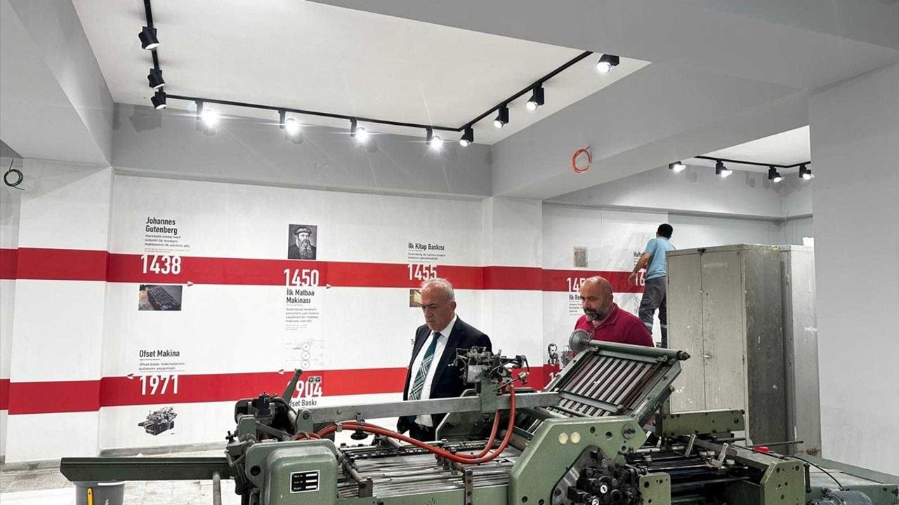 Hurufat Atatürk Üniversitesi Baskı Müzesi Açılıyor