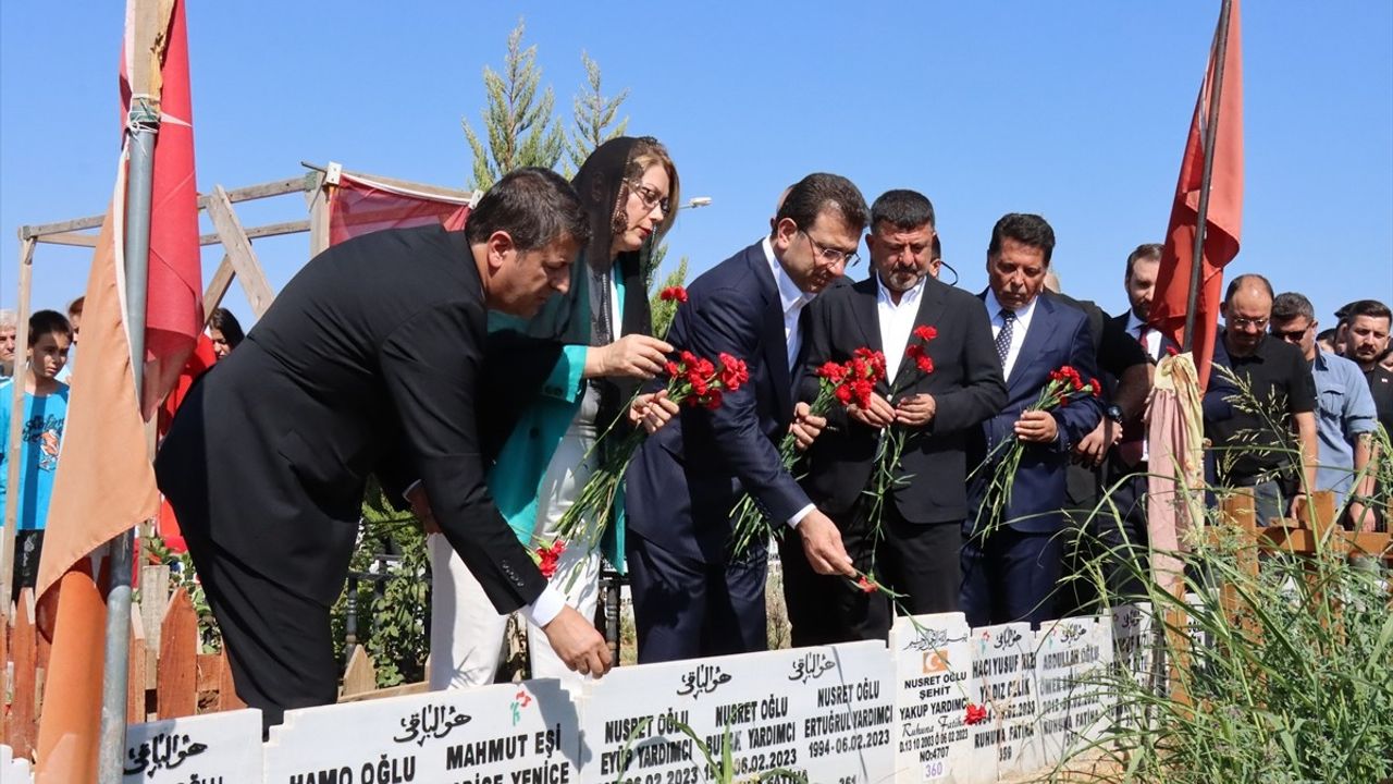 İmamoğlu Adıyaman'da Deprem Hazırlıklarını Değerlendirdi