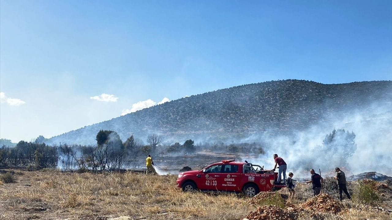 Isparta'da Orman Yangını Kontrol Altına Alındı