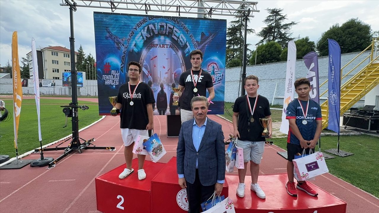 Isparta'da TEKNOFEST Drone Şampiyonası Heyecanı