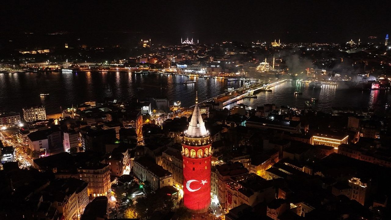 İstanbul'da 30 Ağustos Zafer Bayramı Kutlaması