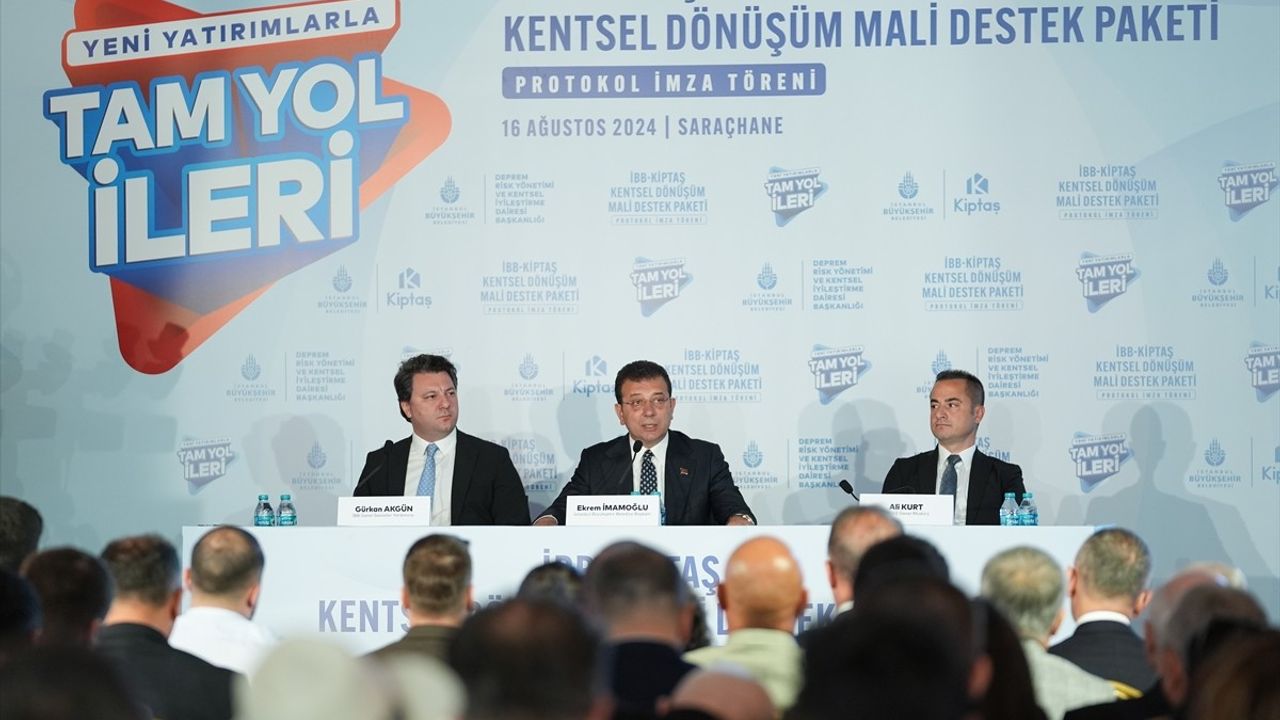 İstanbul'da Kentsel Dönüşüm İçin Yeni Destek Paketi