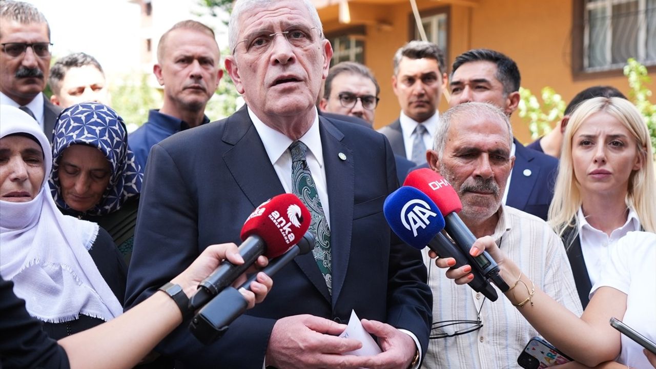 İYİ Parti Genel Başkanı Dervişoğlu, Serpil Gül'ün Ailesini Ziyaret Etti