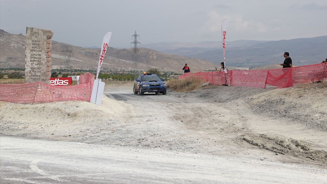 Kapadokya Rallisi, Nevşehir'de Aynı Zamanda Keyifli Bir Yarışma Oldu