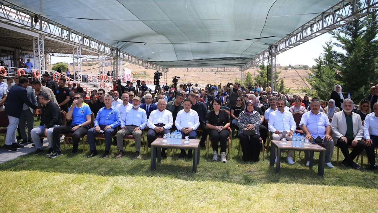 Kayseri Kuşçu Su Sporları Merkezi Resmi Olarak Açıldı