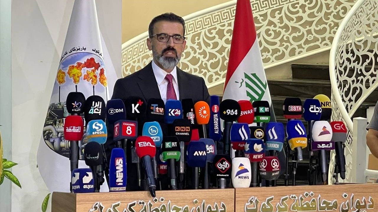 Kerkük'te KYB'li Vali Göreve Başladı