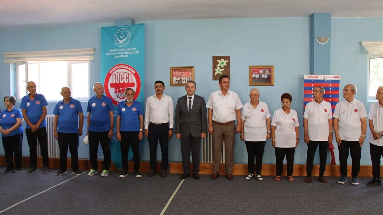 Kırklareli'de Yetişkin Gençler Huzur Bocce Şampiyonası Heyecanı